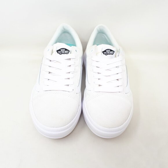 Vans Old Skool Overt CC Platform Shoe Sneaker White Check Mens 7.5 / Womens 9 US - Picture 9 of 13